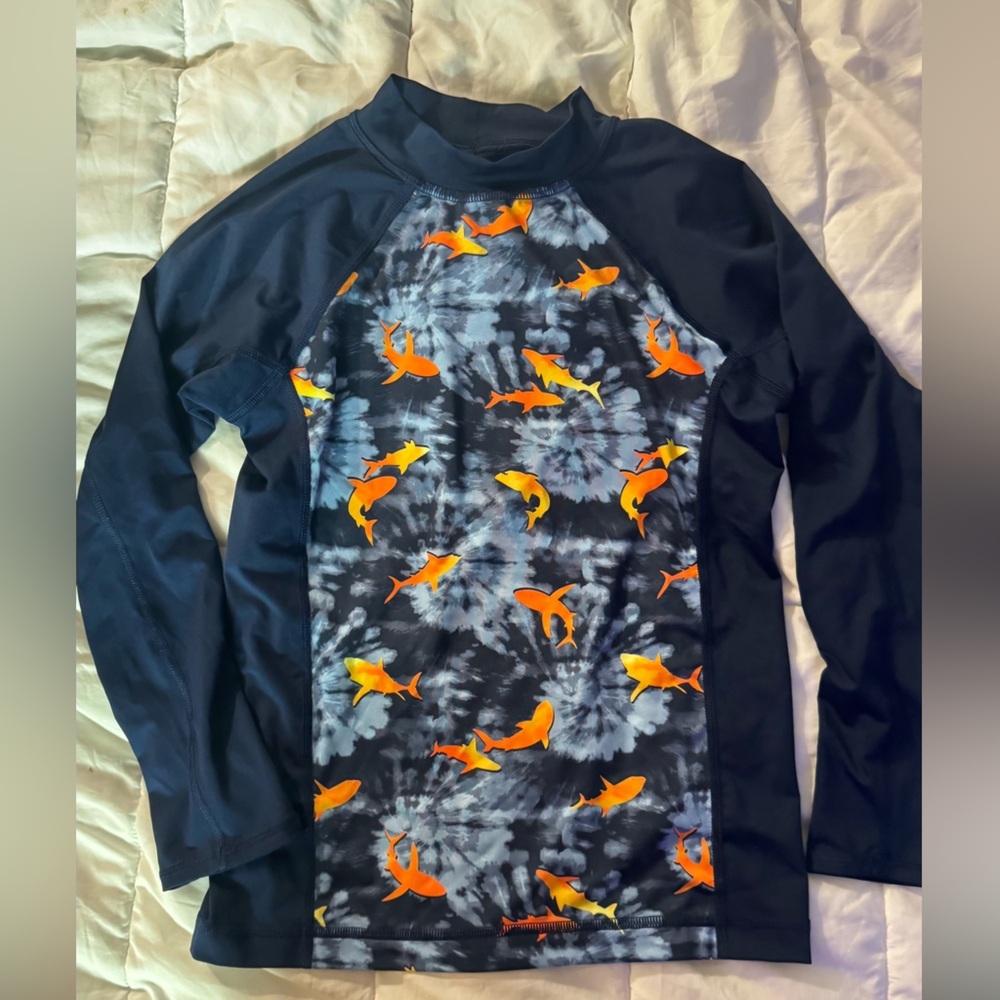 Lands' End Kids Rashguard - Picture 2 of 6